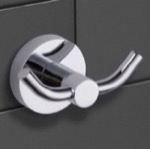 Nameeks NCB38 Bathroom Hook, Polished Chrome